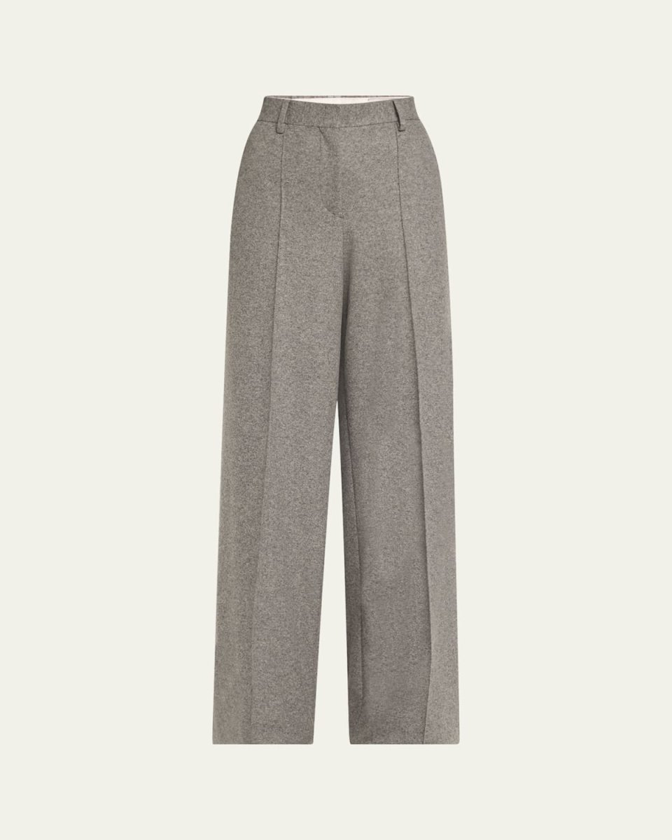 Rosa Wool-Cashmere Pants